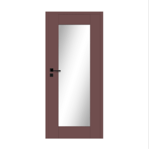 Usa de interior cu oglinda, broasca magnetica, balamale ascunse,  PP-Platinium, Tago 20 Voster - imagine 5