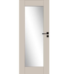 Usa de interior cu oglinda, broasca magnetica, balamale ascunse,  PP-Platinium, Tago 20 Voster - imagine 3