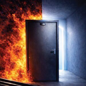Uși metalice antifoc și antifum pentru interior - imagine 1